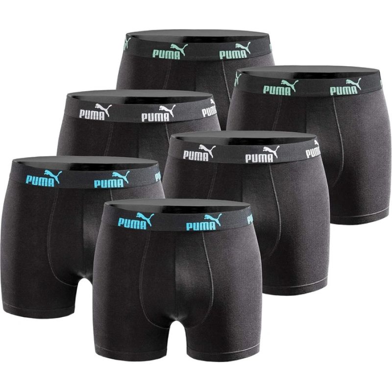 Puma 6-Pack Men's Boxer Briefs Black Comfortable Cotton In preparation Your Sports Performance