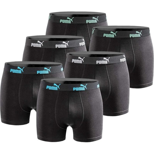 Puma 6-Pack Men's Boxer Briefs Black Comfortable Cotton In preparation Your Sports Performance