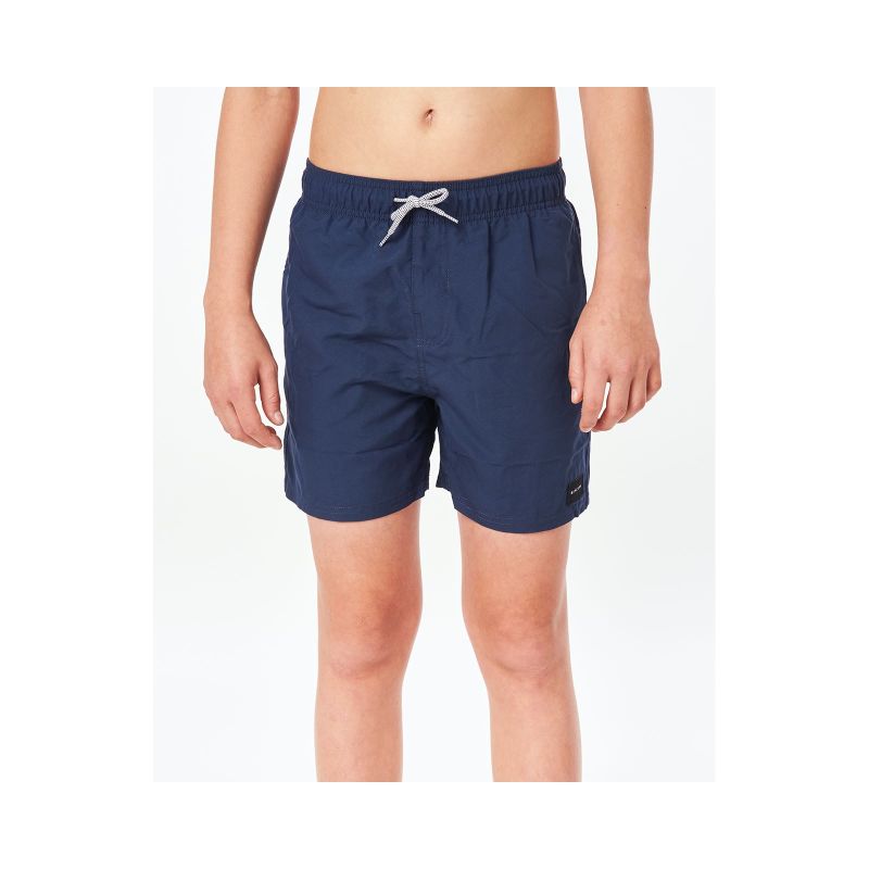 RIP CURL Offset Volley Shorts - Boy - Navy Blue Rip Curl