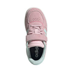 Adidas Breaknet Sleek pink and mint kids' shoes JS0136