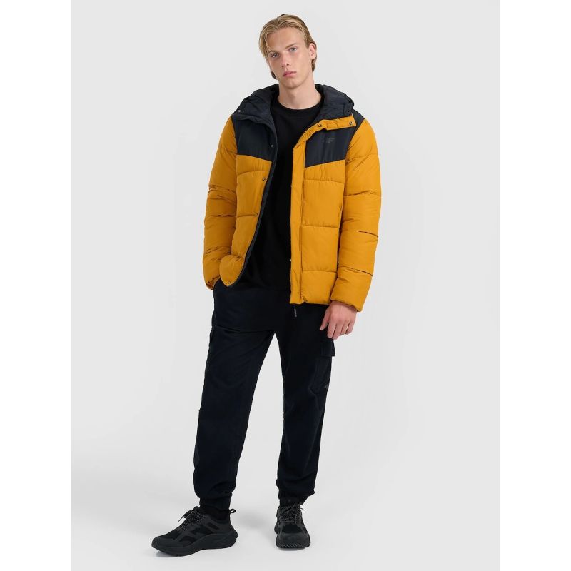 Men's synthetic-filled down jacket 4F 4FRAW25TDJAM0795-74S