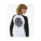 RIP CURL Wettie Icon Ls Tee -Boy White