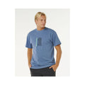 Men's RIP CURL Search Sundial Tee Blue