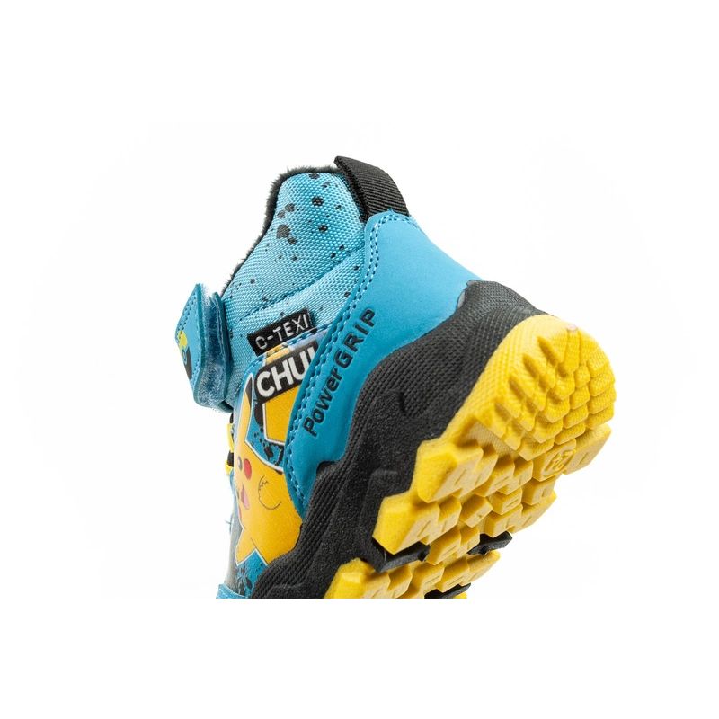 Leomil Pokemon children's winter ankle boots, insulated, waterproof, blue Leomil