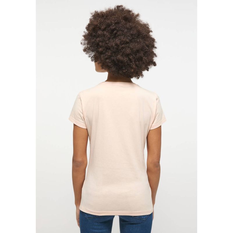 Mustang T-shirt Alexia C Chestprint W 1013383 7262 Clothing/Lifestyle/T-shirts/Mustang Your Sports Performance