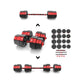 Composite dumbbell HMS SGC40 40kg + barbell