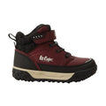 Lee Cooper Burgundy Insulated Ankle Boots