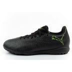 Puma men's sports shoes Future 8 Play TT turf football shoes black green Puma