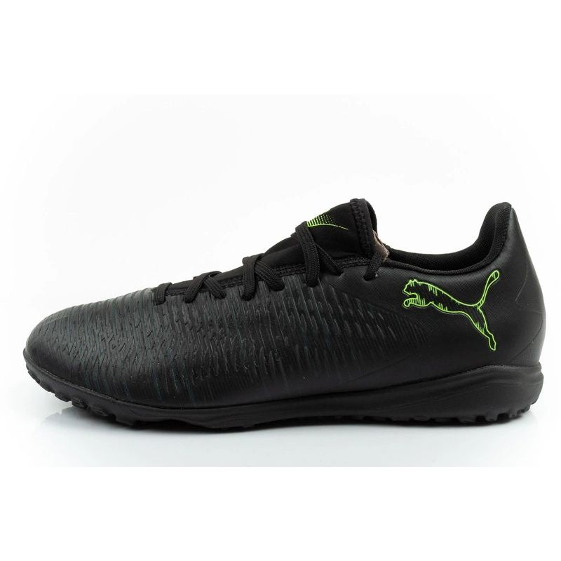 Puma men's sports shoes Future 8 Play TT turf football shoes black green Puma