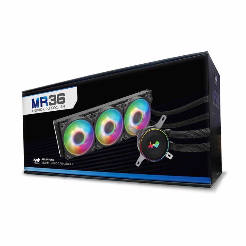 In Win IW-LC-MR36 Computer Cooling System Processor Liquid Cooling Kit 12cm Black Chłodzenie/Chłodzenie - zestawy chłodzenia wodnego Your Sports Performance