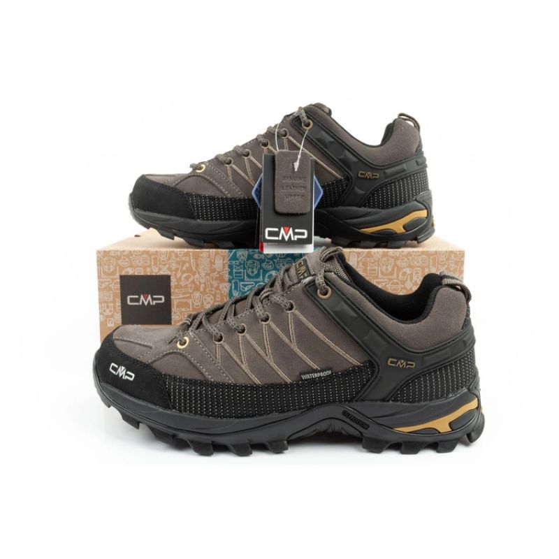 CMP Rigel men's trekking sports shoes, waterproof, durable, brown CMP