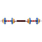 Colorful dumbbells with barbell function in a HMS SKC20 case 2 x 10 kg In preparation Your Sports Performance