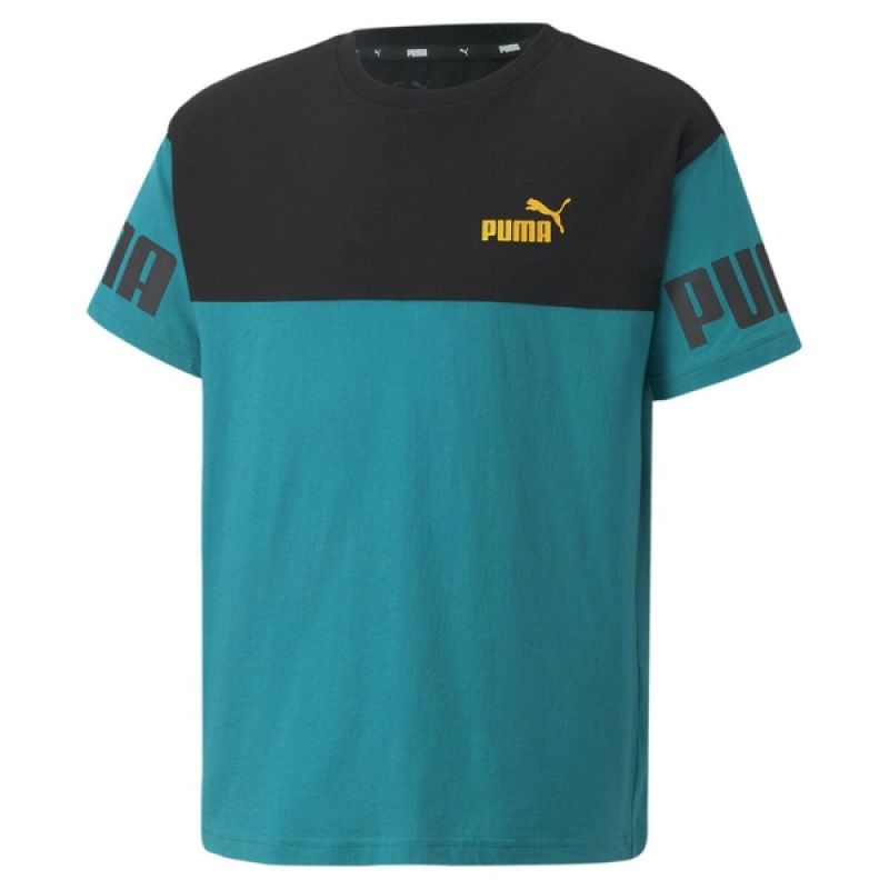 Puma Power Colorblock Jr T-shirt 670097 27 Clothing/Lifestyle/T-shirts Puma