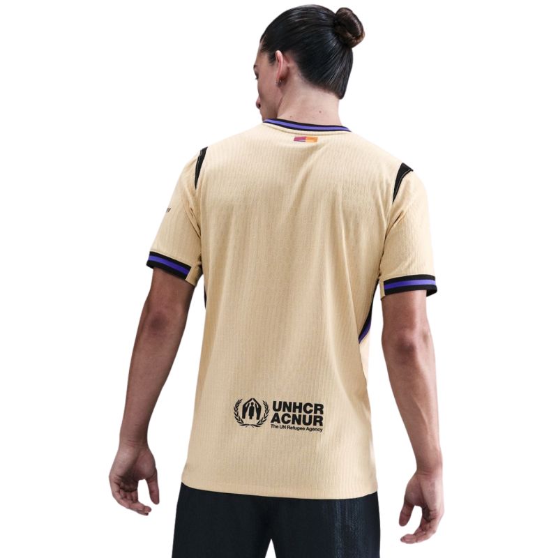 Nike FC Barcelona 2025/26 Match Away Men's Jersey Beige HJ4554 784