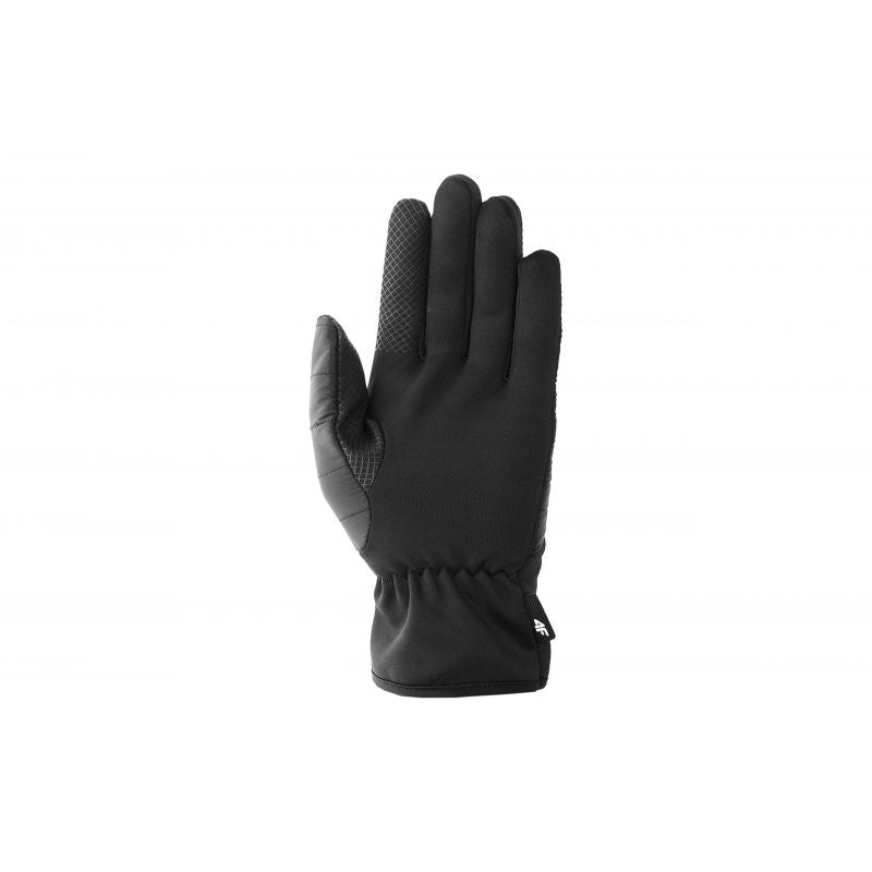 Gloves 4F H4Z22-REU006 deep black Clothing/Multisport 4F