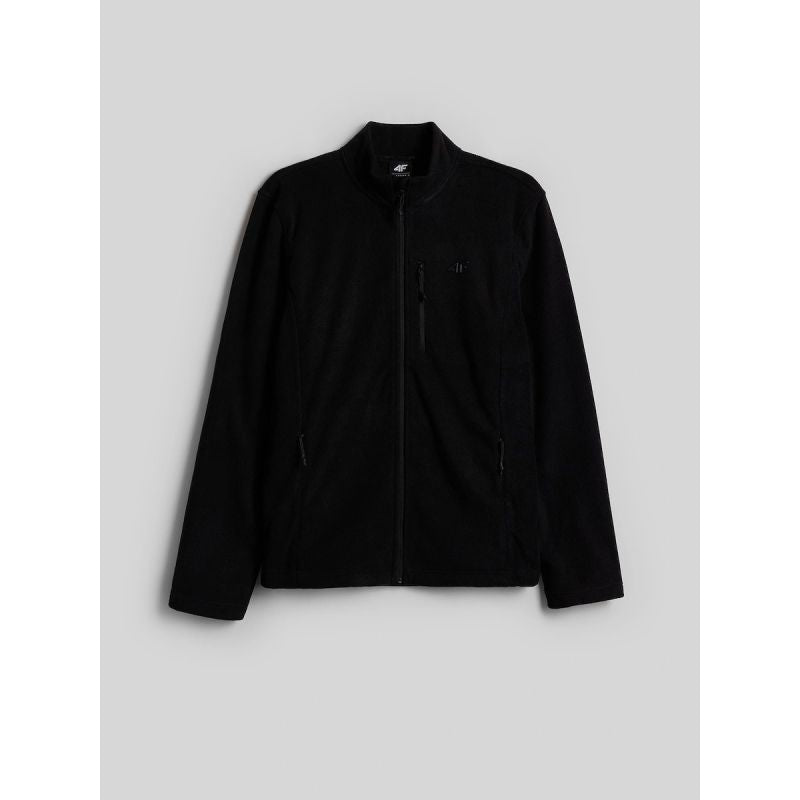 Regular men's fleece with stand-up collar 4F 4FRAW26TFLEM542-20S