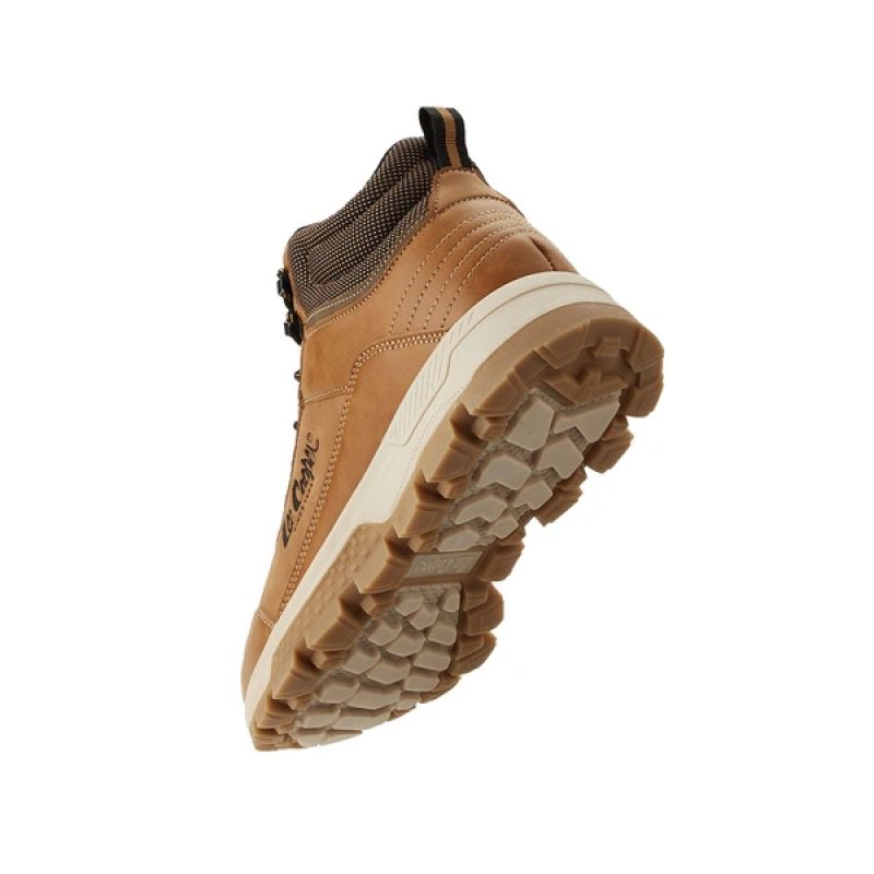 Lee Cooper men's winter sneakers brown ankle boots