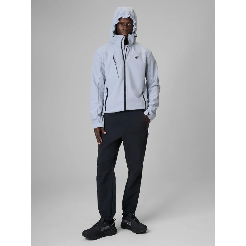 Men's windproof softshell jacket with 5000 membrane 4F 4FWSS26TSOFM550-25S 4f