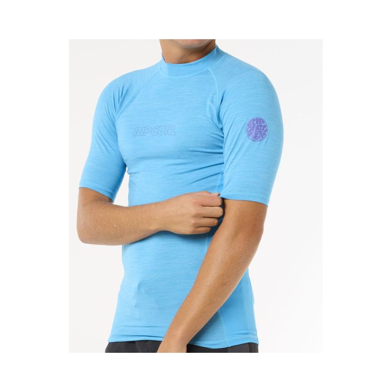 Lycra RIP CURL Dawn Patrol Upf Perf S/S blue