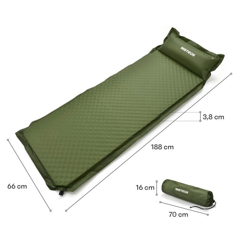 Meteor 16435 self-inflating mat Accessories/Tourist equipment Your Sports Performance
