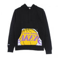 Mitchell & Ness NBA Cropped Logo Los Angeles Lakers Hoodie Black Odzież/Odzież na co dzień Your Sports Performance