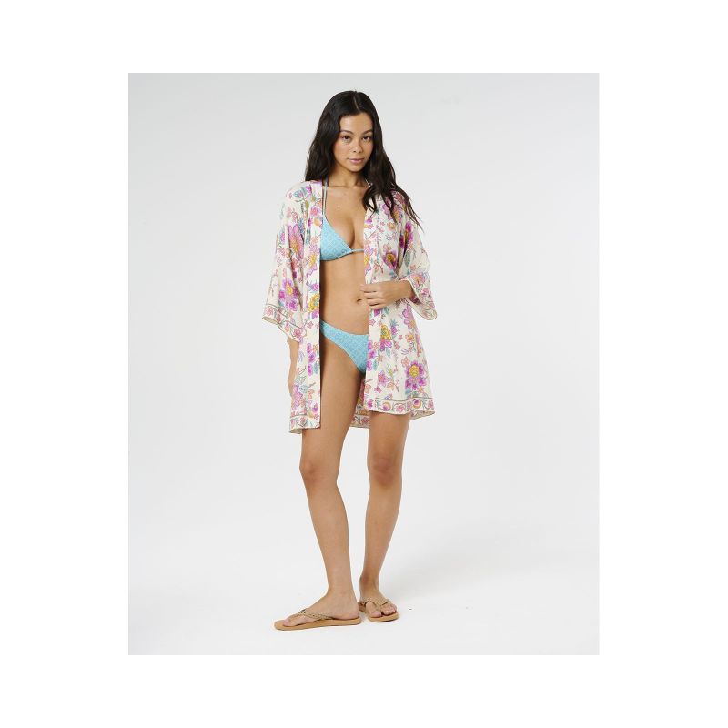 RIP CURL Half Moon Bay Kimono Women's Shirt Multicolor