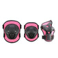 Protectors set Nils Extreme DARK PINK size M H110 Accessories/Protectors and knee pads Your Sports Performance
