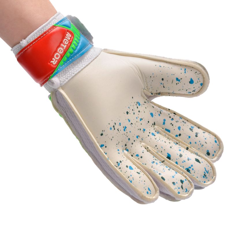 Meteor Defence 9 white goalkeeper gloves