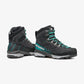 Scarpa MESCALITO TRK GTX WOMAN Women's Adult Anthracite, Green Odzież militarna/Buty Your Sports Performance