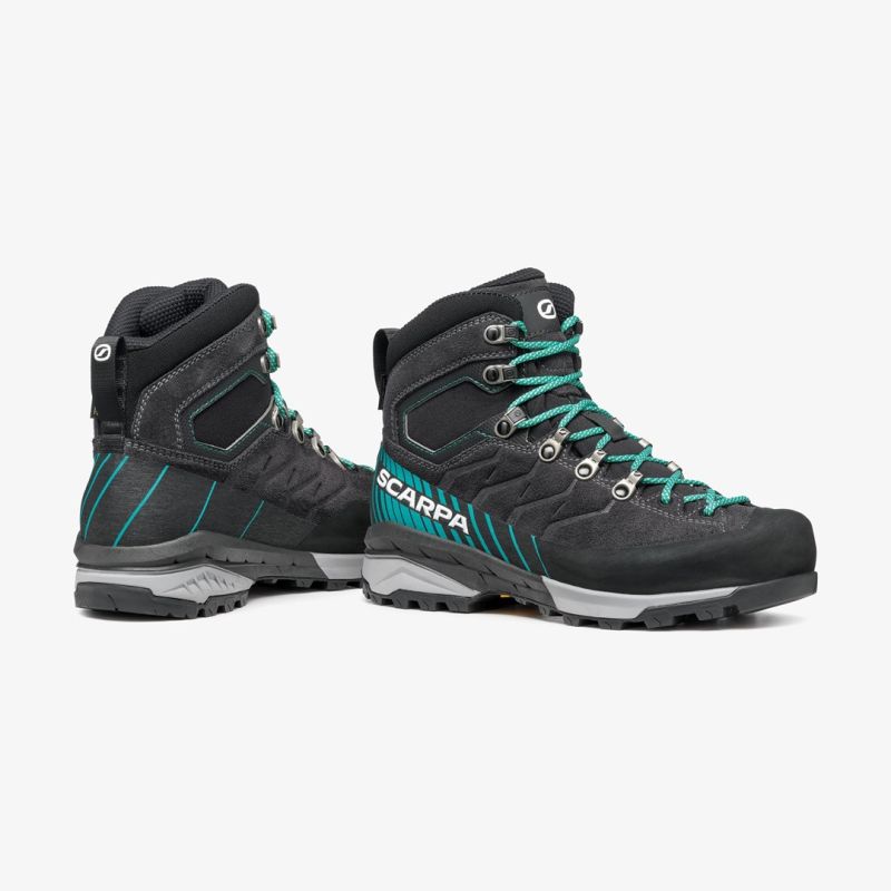 Scarpa MESCALITO TRK GTX WOMAN Women's Adult Anthracite, Green Odzież militarna/Buty Your Sports Performance