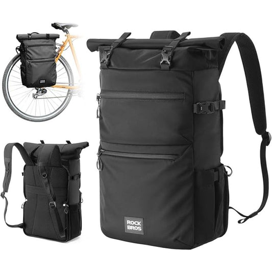 Rockbros multifunctional bag/backpack black 11-16l Rockbros/Torby Rowerowe/Plecaki Your Sports Performance