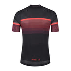 Rogelli HERO II T-shirt Black and Burgundy L Rogelli/Rower/Men/Koszulki Your Sports Performance