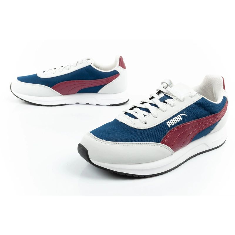 Puma men's sports shoes sneakers R78 Lightwind comfortable fashionable gray navy blue Puma