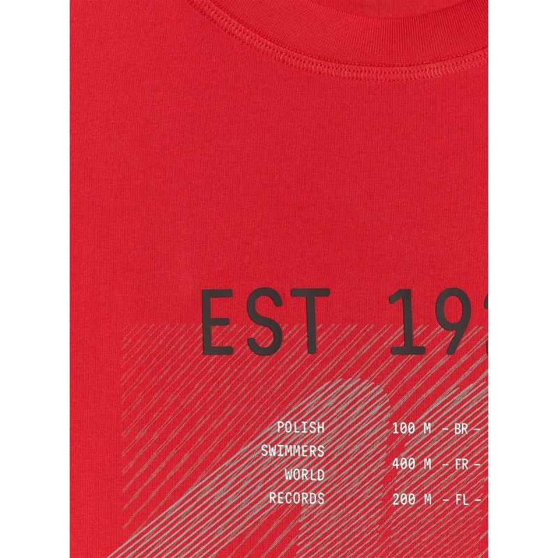 Men's regular printed T-shirt 4F 4FRSS26TTSHM4039-62S