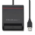 QOLTEC SMART ID CHIP CARD READER USB 2.0 | PLUG&PLAY In preparation Your Sports Performance