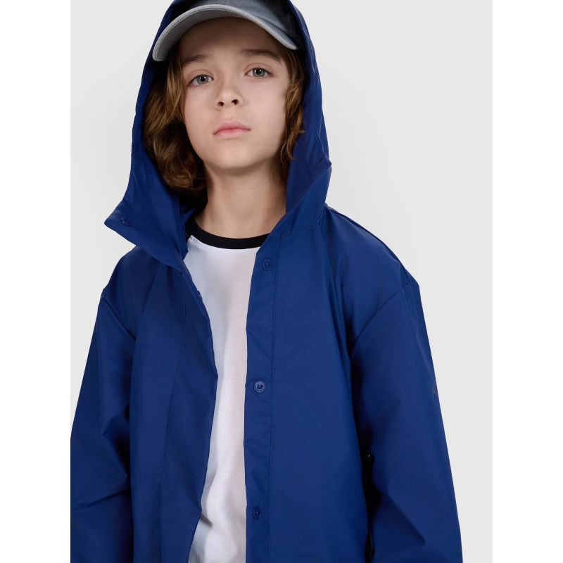 Children's transitional raincoat with rubber coating 4F 4FJWSS25TJACU213-31S *Kategoria tymczasowa Your Sports Performance