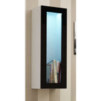 VIGO display cabinet '90' glass 90/35/32 white/black combination Bufety i witryny/Bufety i witryny na drewnianej podstawie Your Sports Performance