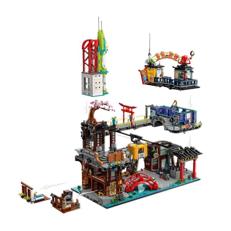 LEGO 71799 Ninjago - Ninjago Town Square Kid/Toys Your Sports Performance