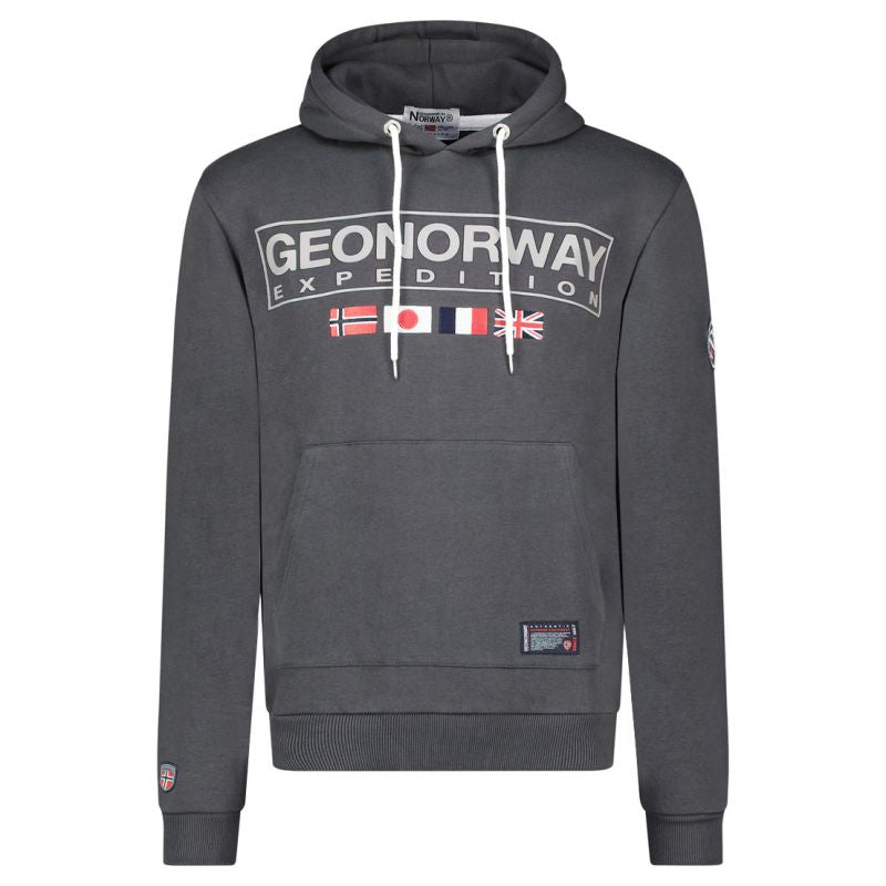 Geographical Norway Great DB 317 M sweatshirt WY8615H/GN-Dark Gray Clothing/Outdoor/Geographical Norway Your Sports Performance