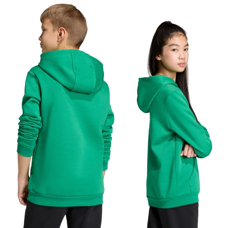Adidas Entrada 26 Hoody green JZ6563 kids' sweatshirt To be categorized Your Sports Performance