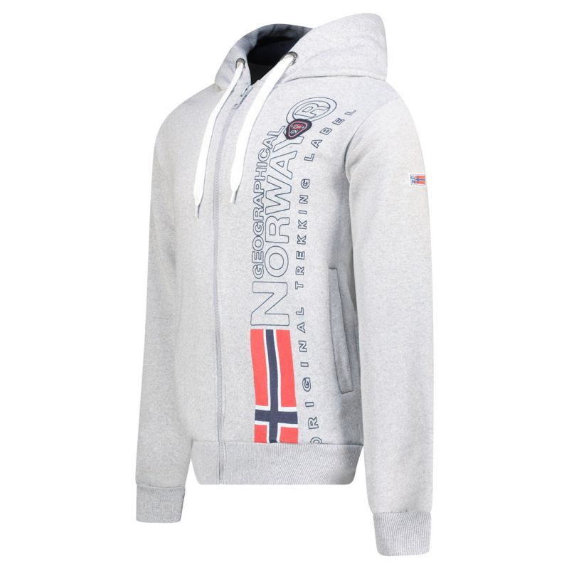 Geographical Norway Fogora DB 100 M sweatshirt WZ3066H/GN-Blended Gray Clothing/Outdoor/Geographical Norway Your Sports Performance