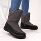 Gray NEWS W EVE309B waterproof snow boots Footwear/Outdoor/News Your Sports Performance
