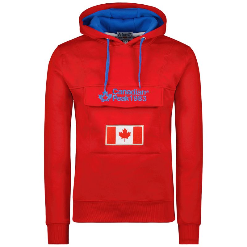 Canadian Peak GADREAK RED-BLUE RM MEN 054 sweatshirt (RBMWW6300H/CP-ROUGE) In preparation Your Sports Performance