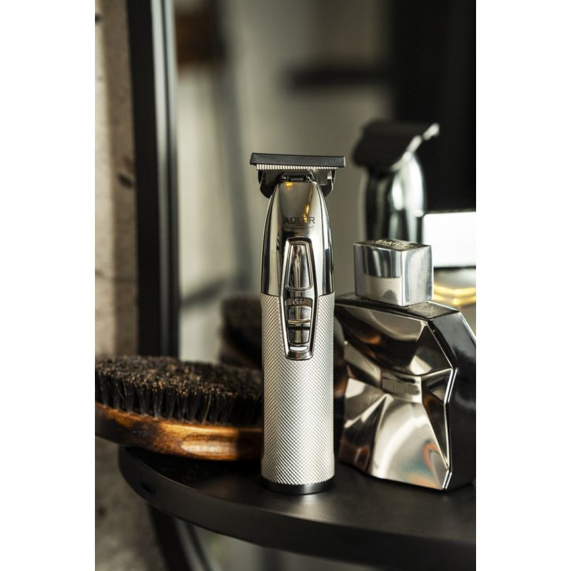 ADLER AD 2836s Silver USB Trimmer AGD - Produkty/Maszynki do strzyżenia Your Sports Performance