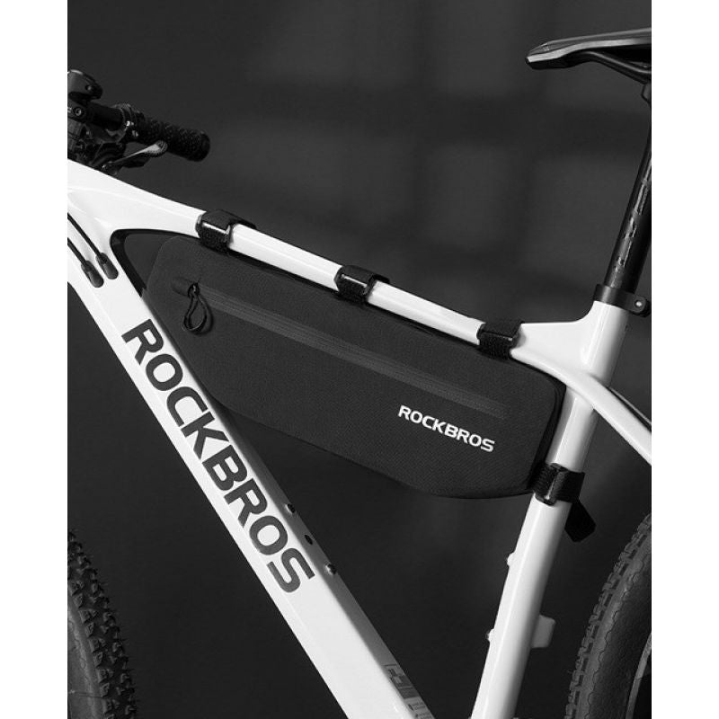 Rockbros AS-043 Velcro Bicycle Bag 3l - Black Import z Action/Rowery i akcesoria/Torby i sakwy Your Sports Performance