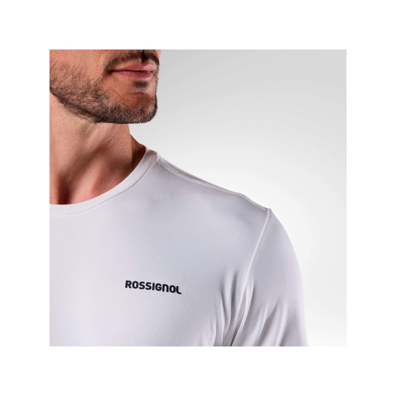 ROSSIGNOL M Graphic Active Tee Men's T-Shirt White