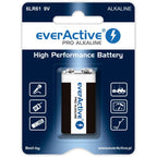 EVERACTIVE ALKALINE BATTERY 6LR61 9V - BLISTER (1 PC) EV6LR61-PRO Baterie, akumulatorki i ładowarki/Baterie Your Sports Performance