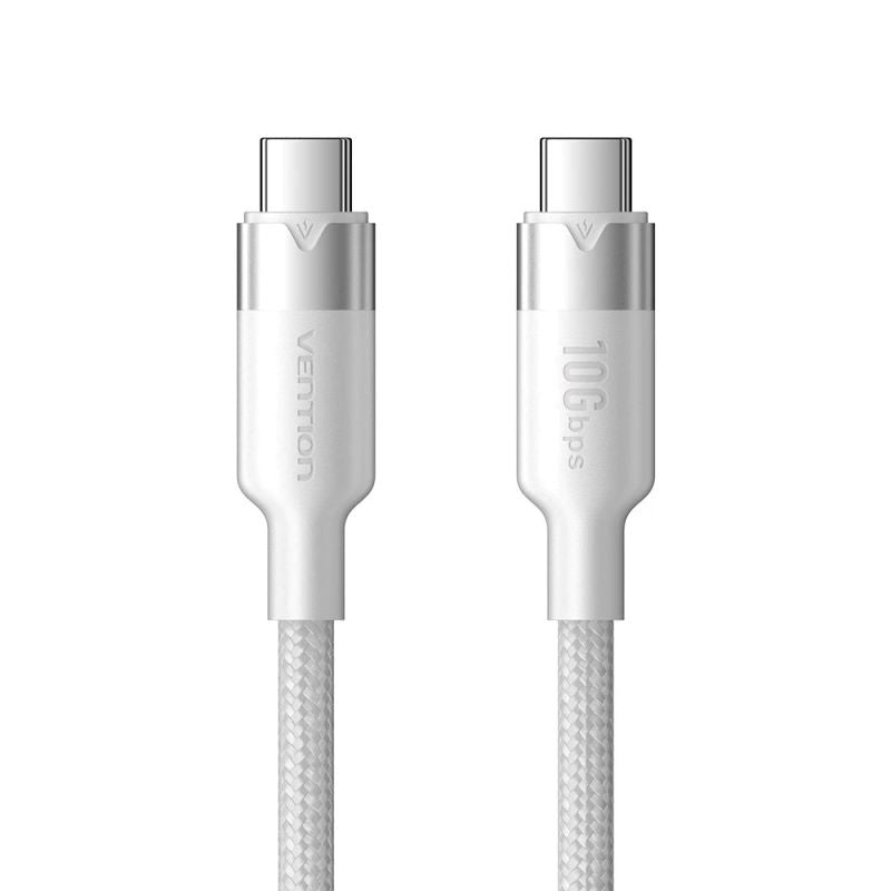 USB-C to USB-C Vention USB 3.2 Cable 5A 10Gbps 1m White In preparation Your Sports Performance