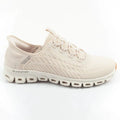 Skechers Glide-Step women's sneakers comfortable ecru slip-ins Skechers