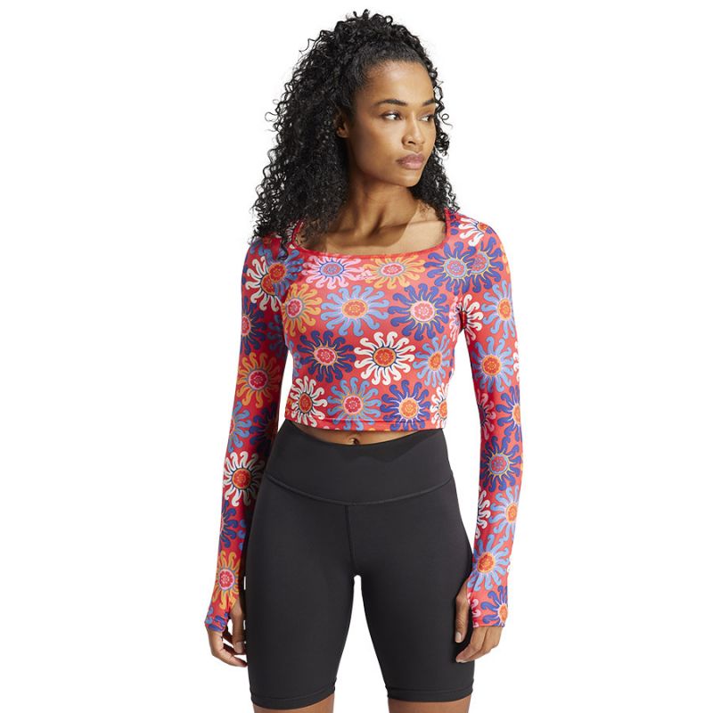 T-shirt adidas Farm Crop LS W IM2361 Clothing/Training Adidas